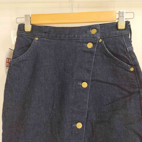 リー Lee BUTTON SLIT SKIRT ボタンスリットフロントボタンロングスカート レディース JPN:XS